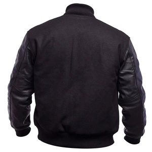 Classic Varsity Jacket for Men and Women Casual College Style Outerwear - Product Image 3