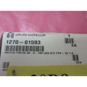 AMAT 1270-01593 SWITCH PRESS 30-0-100LBS N:C - อุปกรณ์และชิ้นส่วนเซมิคอนดักเตอร์ระดับโลกที่เชื่อถือได้ - Product Image 6