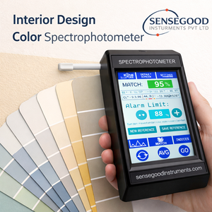 Colorímetro y Espectrofotómetro Portátil Universal Sensegood con Modo de Color de Laboratorio - Product Image 4