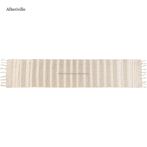 Chemins de Table en Coton de Luxe Personnalisé Fait à la Main de Taille Standard Chemin de Table Tissé Bohème avec Différents Styles d'Inde - Product Image 3