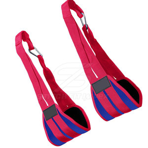 Correas AB cómodas para entrenamiento de abdominales con almohadilla suave y correa resistente para barra de dominadas, herramienta de fitness para gimnasio y hogar. - Product Image 4