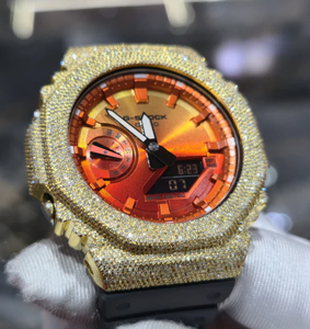 Reloj de Acero Inoxidable de Lujo con Diamantes Auténticos de Alta Calidad VVS Moissanite, Bisel Cruzado, Diamantes Naturales, Movimiento Mecánico, GPS - Product Image 3