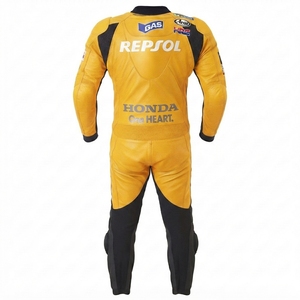 Traje de Carreras Dani Pedrosa MotoCP Premium de Una Pieza Completo para Pista con Protectores Deslizantes OEM CE - Product Image 2