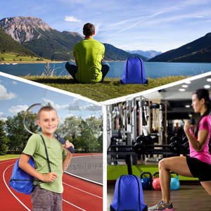 Sacs à cordon tendance et sacs de sport pour enfants, adolescents et adultes – Sacs de sport et sacs à cordon écologiques - Product Image 6