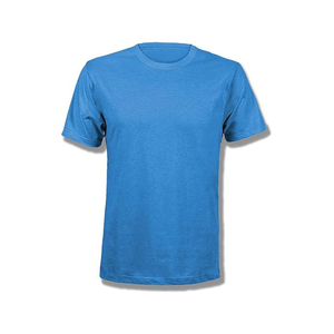 Men's Regular Fit Casual T-<b>Shirt</b> <b>100</b>% <b>Polyester</b> Solid O-Neck Short Sleeve Eco-Friendly 180g Knitted Fabric Front Logo - Product Image 5