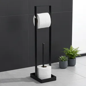 Moderno Soporte de Metal para Papel Higiénico, Organizador de Doble Rollo, Estante para Papel Higiénico de Baño, Minimalista, Ahorra Espacio - Product Image 6