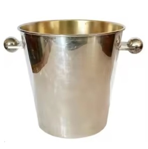 Cubo de hielo metálico de calidad sostenible para artículos de plata y oro hechos a mano, para el hogar y el bar. - Product Image 5