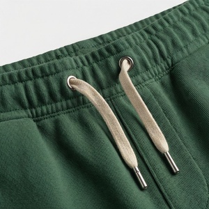 Pantalones Cortos Premium con Efecto Desgastado por el Sol para Hombre, Logotipo Personalizado Serigrafiado, Cordón Interior de Algodón, Cómodos, Transpirables, Ropa Casual de Verano - Product Image 4