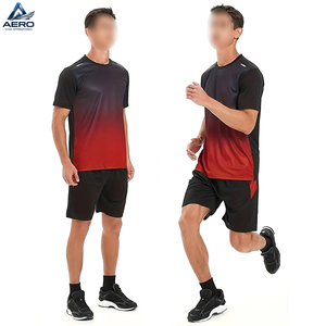 Conjunto Deportivo para Hombre al por Mayor, Ropa Deportiva Transpirable y Ligera para Gimnasio y Deportes al Aire Libre, Camiseta de Compresión - Product Image 4