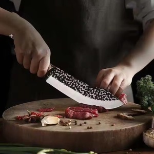 Juego de Cuchillos de Cocina Hechos a Mano, Juego de 4 Piezas para Chef, Acero Inoxidable, Ambidiestro, para Deshuesar, Cortar, Filetear y Picar - Product Image 4