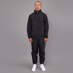 Wholesale Custom Mens Heavyweight Solid Zipper Kangaroo Pockets Gym Jogger Windbreaker <b>Set</b> Pakistan Eco-friendly Two Piece - Product Image 5