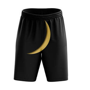 Shorts de sport pour hommes avec logo personnalisé, shorts de course, shorts de basketball à sublimation jusqu'au genou, grandes tailles, motif uni, service OEM, vêtements de sport. - Product Image 3