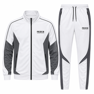 Pullover Hoodie <b>Flared</b> Trouser Winter Casual Printed Solid Streetwear Twin Suit OEM/ODM Customized <b>Men's</b> 2-Piece Oversized Baggy - Product Image 6