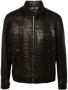 Men Embossed Genuine Leather <b>Jacket</b> Luxury Style <b>Biker</b> Motorcycle <b>Jacket</b> - Product Image 1