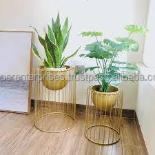 Vase en métal Support en laiton Style moderne Design minimal Vase à fleurs Affichage de fleurs naturelles Décoration de la maison Pot de fleur Wid Support en laiton - Product Image 3