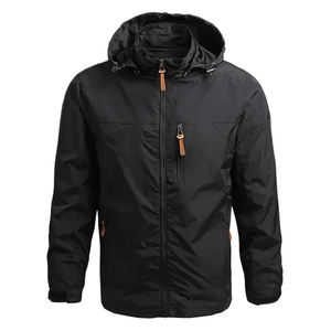 Veste tactique d'extérieur pour homme, printemps/hiver, à capuche, en polaire, softshell, coupe-vent, respirante, imperméable, en coton et polyester de qualité supérieure - Product Image 3