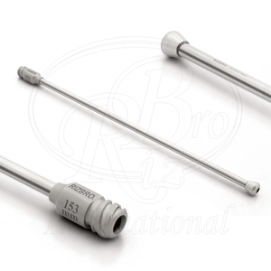 Aiguille d'alimentation droite en acier inoxydable avec embout en forme de bourgeon 7,3 mm 8G x 153 mm pour tube d'alimentation des oiseaux - Product Image 2