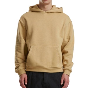 Nouvelle Arrivée Hiver Prix Bas En Gros Sweats à Capuche Personnalisables Vierge Polaire 100% Coton Respirant Séchage Rapide Poche Décontracté Homme - Product Image 6