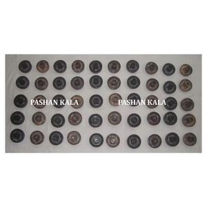 Bougeoir en stéatite naturelle fait à la main forme ronde maison décorative et Unique Table à thé sculpture bougeoir fabriqué en indien - Product Image 6