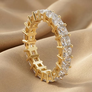 Princess Cut 2.31 CT Diamond <b>Ring</b> with IGI Certified Lab Grown Diamond Engagement <b>Ring</b> from <b>Indian</b> Manufacturer and Supplier - Product Image 2