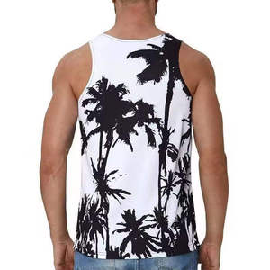 New Arrival Custom Logo Men's Tank Tops Breathable Fitness Sportswear Wholesale Online Sale OEM Design Customizable Size - Product Image 5