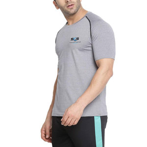 Nueva llegada: Camiseta de gimnasio personalizada para hombre, la mejor calidad, 100% algodón, corte holgado, estampada, para venta en línea. - Product Image 2