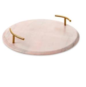 Plateau de service en marbre noir écologique, best-seller, plateau luxueux fait main, design moderne et unique, pour la maison, le bureau, la salle à manger - Product Image 6