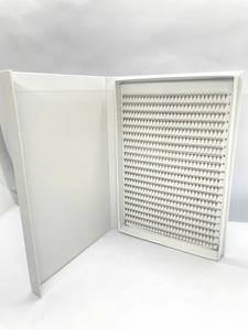 Extensiones de Pestañas Premium Premade Fans XL XXL en Bandeja Mixta de Longitudes de 3D a 20D, Negro Mate, Empaque Personalizado - Product Image 3