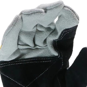 Gants de travail durables en cuir de mouton résistants à la chaleur pour hommes, pour le jardinage, la plantation d'arbres, la réparation automobile, la construction, le déménagement - Product Image 5