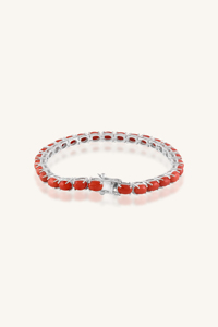 Pulsera de Coral en Plata de Ley 92.5 KLSB-20487 - Product Image 3