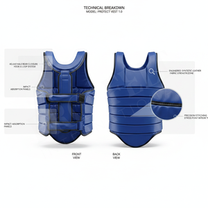 Chaleco Protector de Pecho de Fieltro Profesional para Artes Marciales, Taekwondo, Karate, MMA, Entrenamiento, Adultos, Niños, Protección Acolchada para el Cuerpo, Chaleco de Sparring - Product Image 2