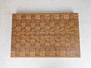 Planche à découper en chêne et érable de qualité supérieure, en bois massif, style boucher, pour la maison, les restaurants et la vente en gros - Product Image 2