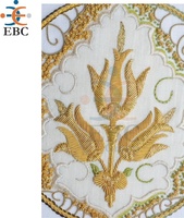 Fil français de qualité supérieure Gimp Purl fil broderie Dabka Zardozi or brillant argent lingot perle rideaux décoratifs
