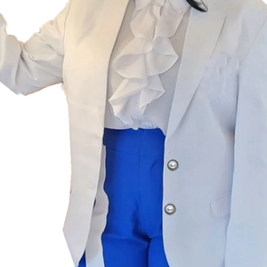 Blazer décontracté en maille ZPB Sorority Gear avec fermeture éclair, grande taille, manches longues, couleur unie, pour le bureau, unisexe, manteau de costume tendance, imperméable - Product Image 3