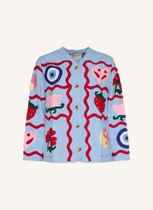 เสื้อแจ็คเก็ตปักลายซูซานี ลายดอกป๊อปปี้ หัวใจ สตรอว์เบอร์รี สัญลักษณ์หยินหยาง สะดุดตา โดดเด่น ไม่ซ้ำใคร สไตล์โบโฮ เสื้อโค้ทฤดูหนาว - Product Image 2