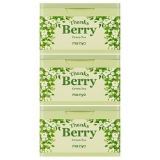 Masques hydratants pour le visage au thé vert Thanksberry, 30 feuilles, lot de 3, prix réduit, ingrédients à base de plantes Witch Factory - Product Image 1