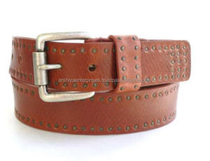 Nuevo elegante e informal hecho a mano de cuero genuino Real cinturón clásico para hombres personalizado grano completo desgastado cinturón de cuero Real para hombres - Product Image 2