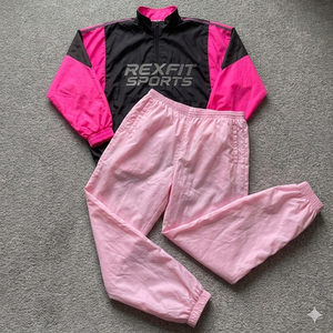 Rexfit Sports Breathable Nylon Mens Sports Windbreaker Set <b>Reflective</b> <b>Running</b> <b>Jacket</b> and Shorts - Product Image 5