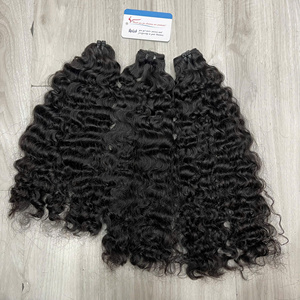 [Bouncy Curls] Cabello Humano Virgen Birmano Rizado a Granel de 24-28 Pulgadas de Largo, Doble Trama, Puntas Súper Gruesas, Listo para Enviar - Product Image 5