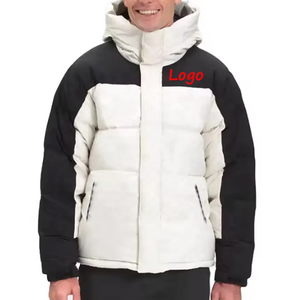 Chaqueta Acolchada Personalizada AL BARAKA WEAR para Hombre, Abrigo de Invierno Cálido con Logotipo Bordado, Impermeable, con Capucha, para Exteriores, Venta al Por Mayor - Product Image 6