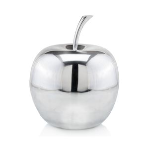 Sculpture de pomme minimaliste, décoration artistique de table pour salon, faite à la main, 1 pièce - Product Image 3