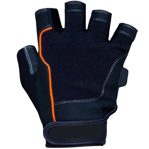 Guantes Deportivos Unisex Ajustables, Impermeables, Transpirables, de Medio Dedo, para Levantamiento de Pesas, Fisicoculturismo, Entrenamiento, Personalizados, de Nailon - Product Image 1