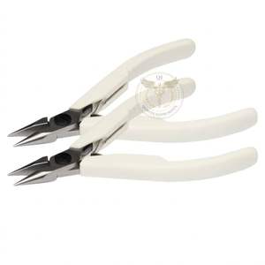 Pince à bec de chaton en acier inoxydable personnalisable, haute qualité, pour la fabrication de bijoux DIY, fil argenté et doré – Meilleures ventes - Product Image 2