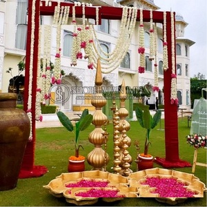 การตกแต่งด้วยไม้แบบดั้งเดิมสำหรับงานฮัลดี - Product Image 1