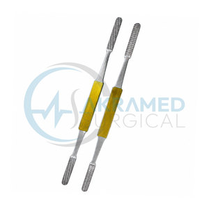 Râpe nasale double extrémité TC Fomon 7 8 3 4 en acier inoxydable, instrument de rhinoplastie certifié CE, outil chirurgical réutilisable AS-TF-54516 - Product Image 6