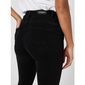Pantalones Vaqueros Ajustados de Cintura Media para Mujer, de la Mejor Calidad, Casuales, de Algodón, Estilo Sólido, Elásticos - Product Image 5