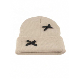 2026 Wholesale Latest Design Knitted Rhinestones <b>Beanies</b> Custom Logo/Color Top Quality Streetwear Fashion Stones <b>Beanies</b> - Product Image 4