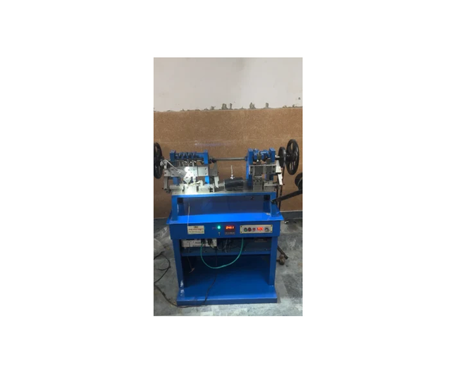 High Precision Fox Chain Making Machine with Engine Automatic Forming Equipment for Gold Silver Brass MS NIDHI Brand 3HP 220V