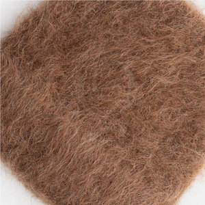 mohair high quality Furry Knit Striped Colorful Fluffy Warm Winter Beanie for Beach & Business Use Unisex Adult Hat OEM/ODM - Product Image 3