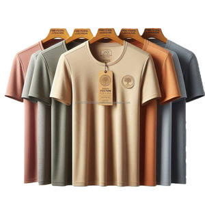 100% coton basique uni couleurs unies hommes T-shirts à manches courtes raccords personnalisés tailles garnitures imprime Logo produits du Bangladesh - Product Image 4
